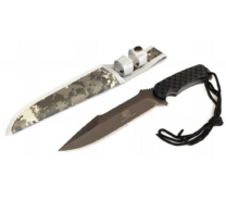 Coltello RAMBO 5 Last Blood Survival Bushcraft militare Caccia Pesca Softair